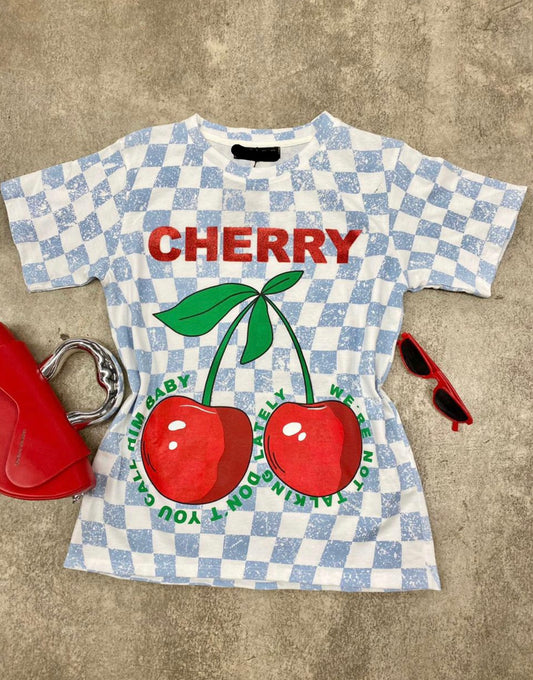 Playera cherry domino